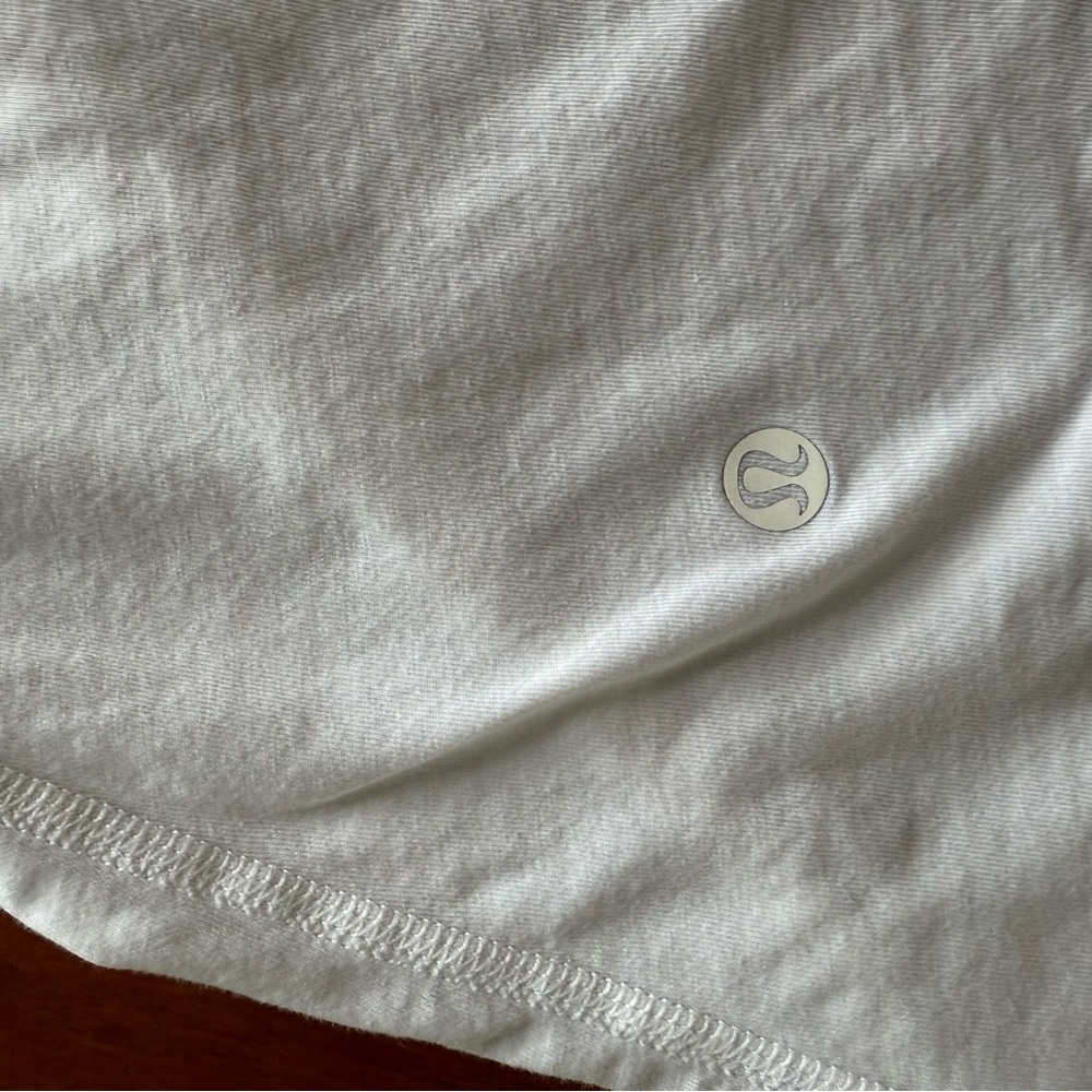 Lululemon All Tied Up Back Tie Tank Size 4 White - Picture 8 of 10
